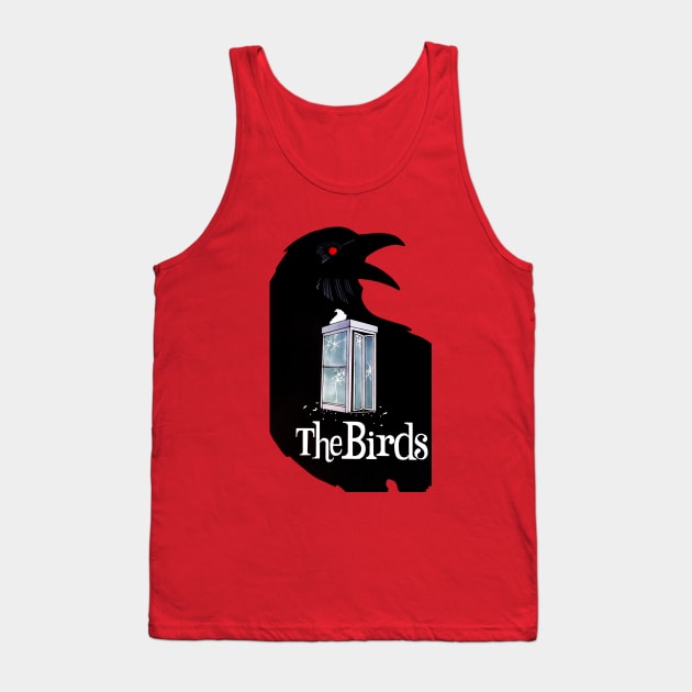 The Birds Tank Top by wrg_gallery